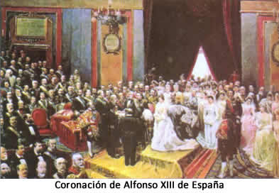 coronacion de Alfonso XIII,
